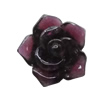 Resin Cabochons, No Hole Headwear & Costume Accessory, Flower 10mm, Sold by Bag