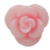 Resin Cabochons, No Hole Headwear & Costume Accessory, Flower 14mm, Sold by Bag