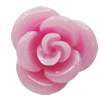 Resin Cabochons, No Hole Headwear & Costume Accessory, Flower 14mm, Sold by Bag