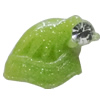 Resin Cabochons, No Hole Headwear & Costume Accessory, Cap with Acrylic Zircon 9mm, Sold by Bag