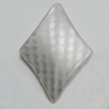Punctate Acrylic Beads, Twist Diamond 38x29mm, Hole:1.5mm, Sold by bag