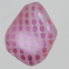 Punctate Acrylic Beads, 29x25mm, Hole:3mm, Sold by bag