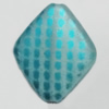 Punctate Acrylic Beads, Diamond 30x26mm, Hole:3mm, Sold by bag