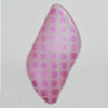 Punctate Acrylic Beads, 35x16mm, Hole:2mm, Sold by bag
