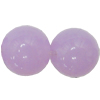 Imitate Jade,Painted Acrylic Beads, Round 12mm Hole:1mm, Sold by Bag