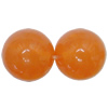 Imitate Jade,Painted Acrylic Beads, Round 14mm Hole:1mm, Sold by Bag