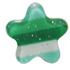 Resin Cabochons, No Hole Headwear & Costume Accessory, Star 14mm, Sold by Bag