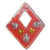 Resin Cabochons, No Hole Headwear & Costume Accessory, Diamond 47x31mm, Sold by Bag