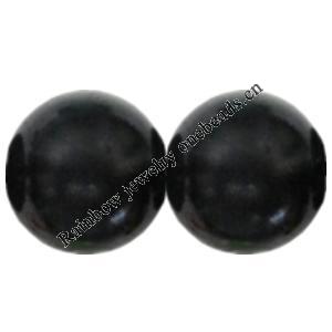 Fantastic Acrylic Beads, Round 10mm Hole:1mm, Sold by Bag