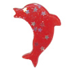 Resin Cabochons, No Hole Headwear & Costume Accessory, Dolphin 40x30mm, Sold by Bag