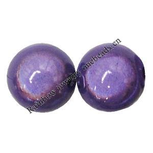 Fantastic Acrylic Beads, Round 12mm Hole:1mm, Sold by Bag