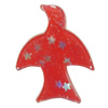 Resin Cabochons, No Hole Headwear & Costume Accessory, Bird 33x26mm, Sold by Bag