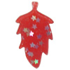 Resin Cabochons, No Hole Headwear & Costume Accessory, Leaf 40x20mm, Sold by Bag