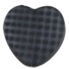 Punctate Acrylic Beads, Heart 30x30mm, Hole:1.5mm, Sold by bag