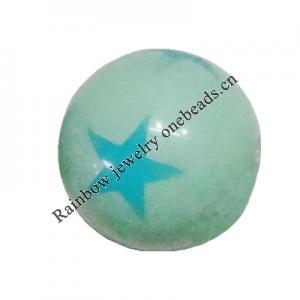 Handmade Solid Acrylic Beads, Round 12mm, Sold by Bag