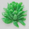 Resin Cabochons, No Hole Headwear & Costume Accessory, Flower 23mm, Sold by Bag