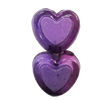 Acrylic Beads, Heart 8x8mm Hole:2mm, Sold by Bag