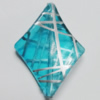 Acrylic Beads Jewelry finding, Twist Diamond 30x29mm Sold by Bag