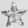 Acrylic Beads Jewelry finding, Star 23mm Sold by Bag