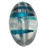 Acrylic Beads Jewelry finding, Oval 23x15mm Sold by Bag
