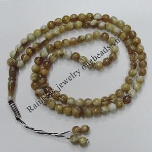 Buddha Beads, 66pcs Round 6mm, Sold by Strand