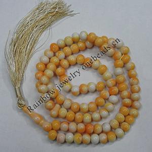 Buddha Beads, 66pcs Round 6mm, Sold by Strand