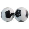 Solid Acrylic Beads, Round 12mm Hole:2mm, Sold by Bag