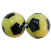 Solid Acrylic Beads, Round 12mm Hole:2mm, Sold by Bag