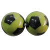 Solid Acrylic Beads, Round 12mm Hole:2mm, Sold by Bag