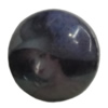 Resin Beads, No-Hole Jewelry findings, The other side is flat 27mm, Sold by Bag 