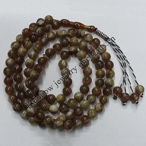 Buddha Beads, 99pcs Round 8mm, Sold by Strand