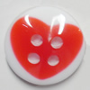 Resin Cabochons, No Hole Headwear & Costume Accessory, Flat Round 16mm, Sold by Bag