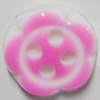 Resin Cabochons, No Hole Headwear & Costume Accessory, Flat Round 12mm, Sold by Bag