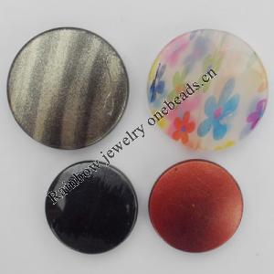 Acrylic Beads, Mix Style & Mix Color 25-32mm, Sold by Bag