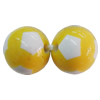 Solid Acrylic Beads, Round 12mm Hole:2mm, Sold by Bag