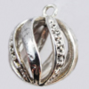 Copper Pendant Jewelry Findings Lead-free, 18x14mm Hole:1.5mm Sold by Bag
