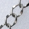 Iron Jewelry Chains, Lead-free Link's size:10.9x14mm, Sold by Group  