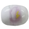 Porcelain beads, Oval 17x14mm Hole:3mm Sold by Bag