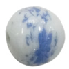 Porcelain beads, Round 14mm Hole:2.5mm Sold by Bag