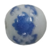 Porcelain beads, Round 14mm Hole:2.5mm Sold by Bag