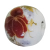 Porcelain beads, Round 14mm Hole:2.5mm Sold by Bag