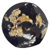 Resin Cabochons, No Hole Headwear & Costume Accessory, Faceted Round, The other side is Flat 18mm, Sold by Bag