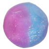 Resin Cabochons, No Hole Headwear & Costume Accessory, Faceted Round，The other side is Flat 14mm, Sold by Bag