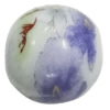Porcelain beads, Round 14mm Hole:2.5mm Sold by Bag