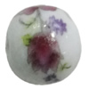 Porcelain beads, Round 14mm Hole:2.5mm Sold by Bag