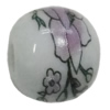 Porcelain beads, Round 14mm Hole:2.5mm Sold by Bag