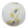 Porcelain beads, Round 14mm Hole:2.5mm Sold by Bag