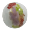 Porcelain beads, Round 14mm Hole:2.5mm Sold by Bag