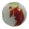 Porcelain beads, Round 14mm Hole:2.5mm Sold by Bag