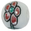 Porcelain beads, Round 14mm Hole:2.5mm Sold by Bag